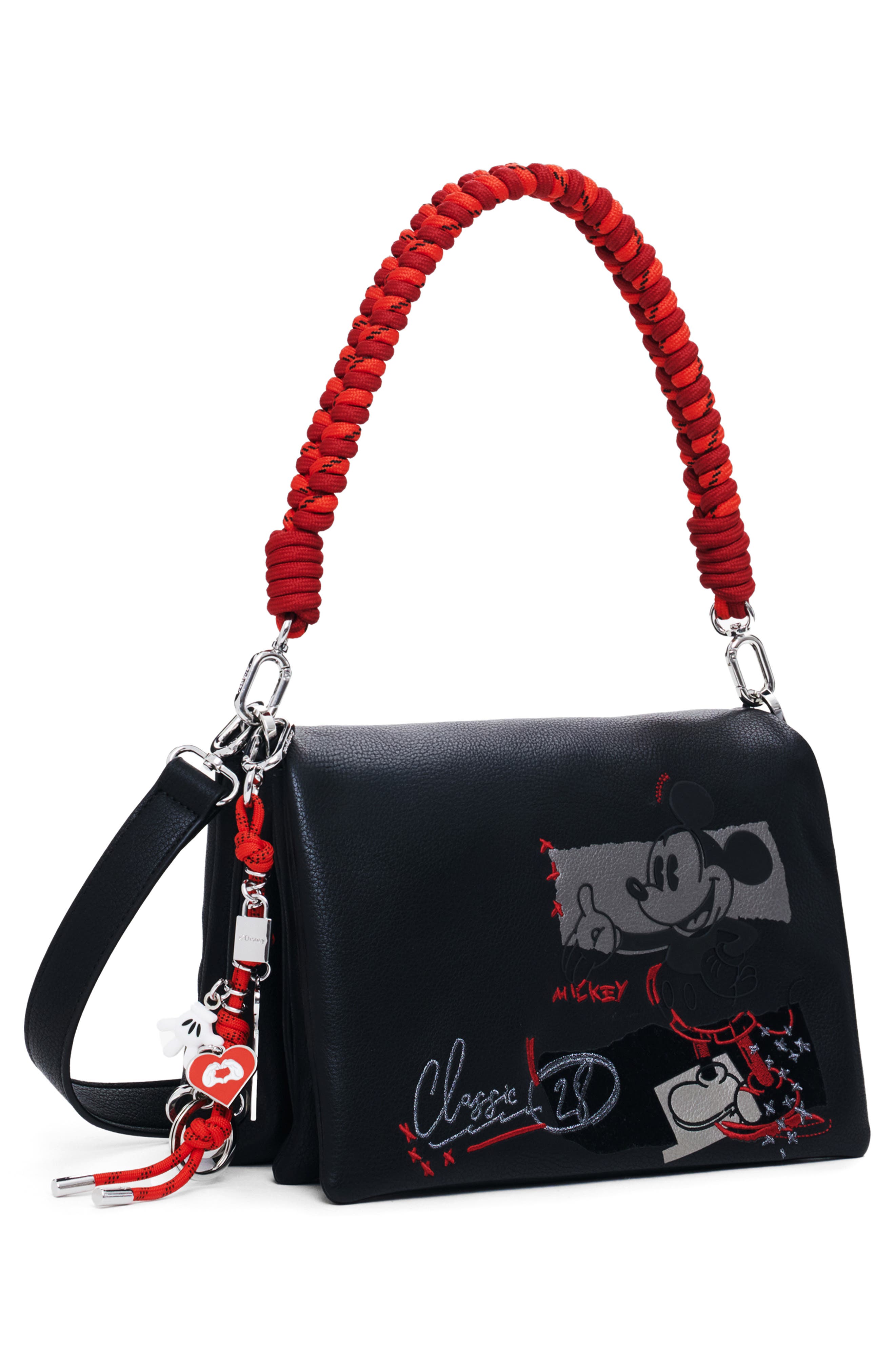 Desigual Disney Mickey Crossbody Bag, Alternate, color, 