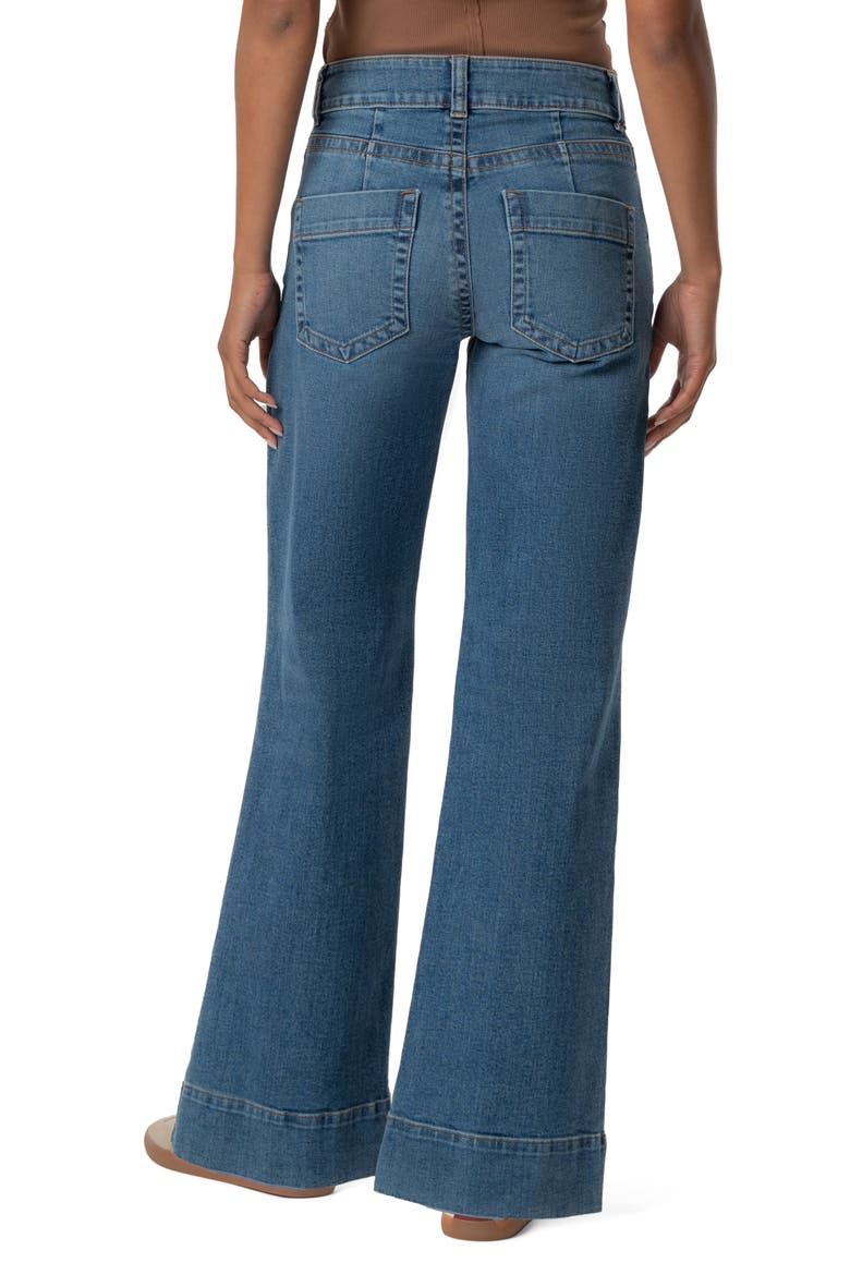 Maya High Waist Wide Leg Jeans, Alternate, color, JOURNEY