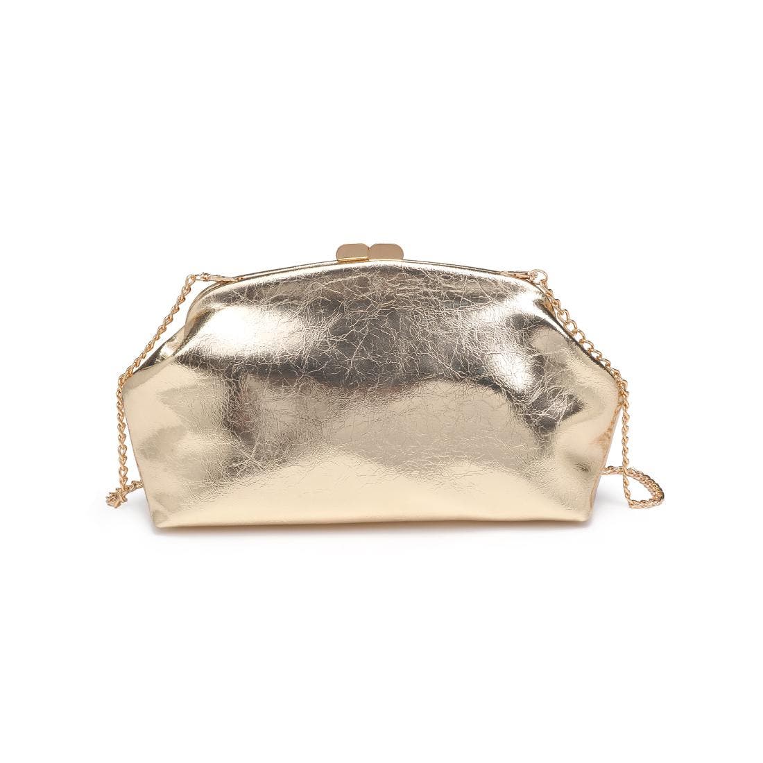 MODA LUXE Camille Clutch, Main, color, Gold