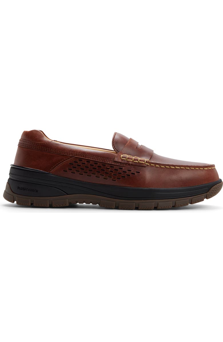 Sperry Gold Cup Billfish Penny Loafer, Alternate, color, Dark Red Brown