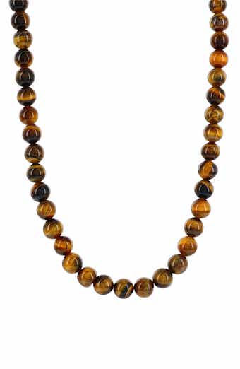 BLACKJACK Men's Beaded Necklace