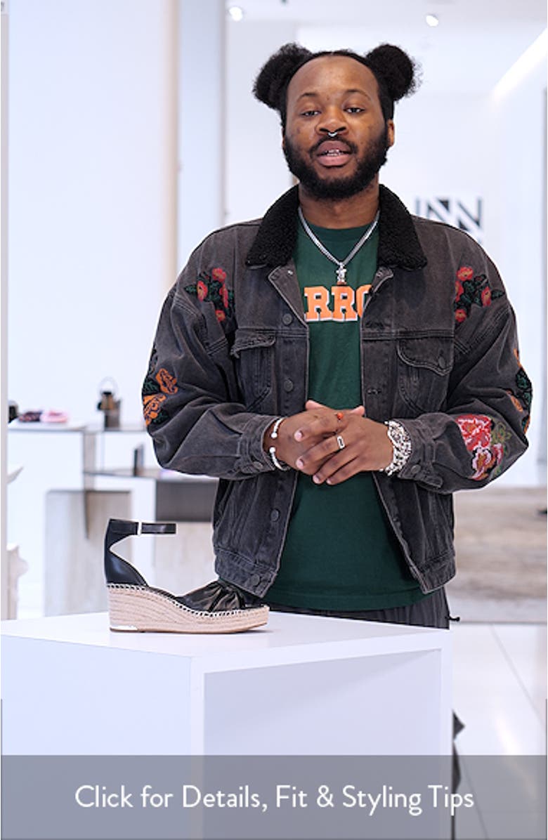 Clementine Ankle Strap Platform Wedge Sandal, sales video thumbnail