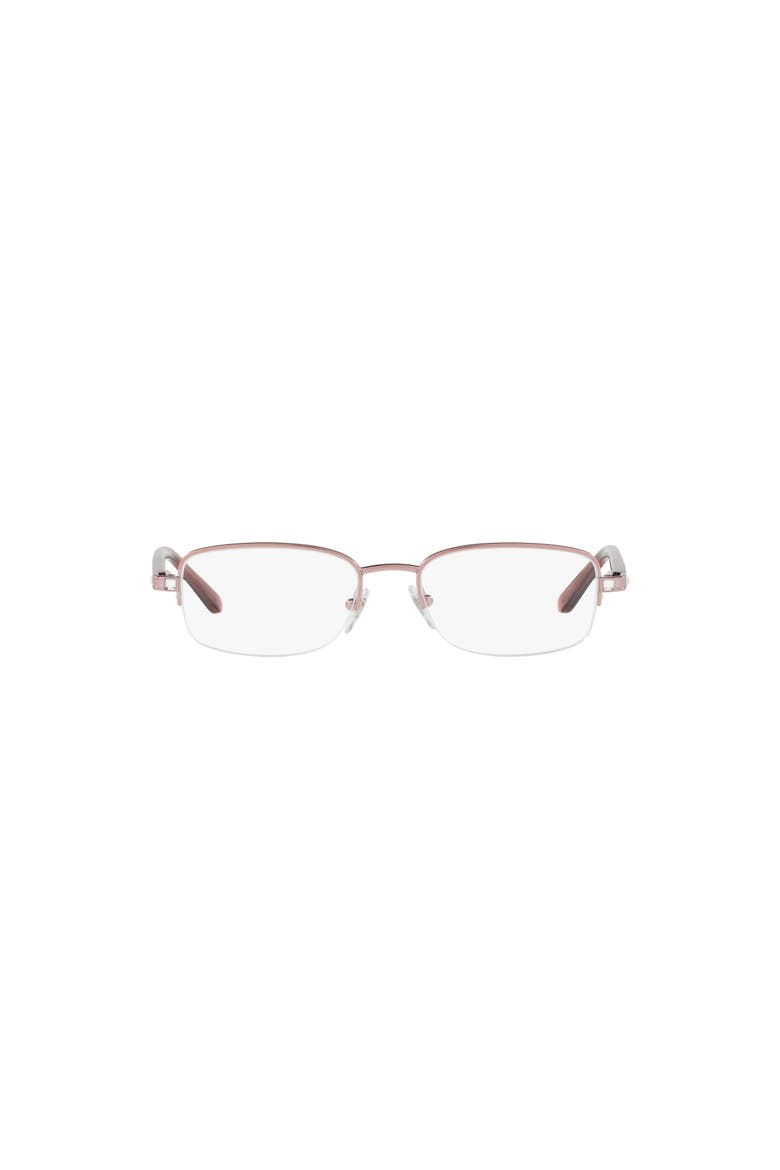 49mm Rectangle optical glasses, Alternate, color, Brown