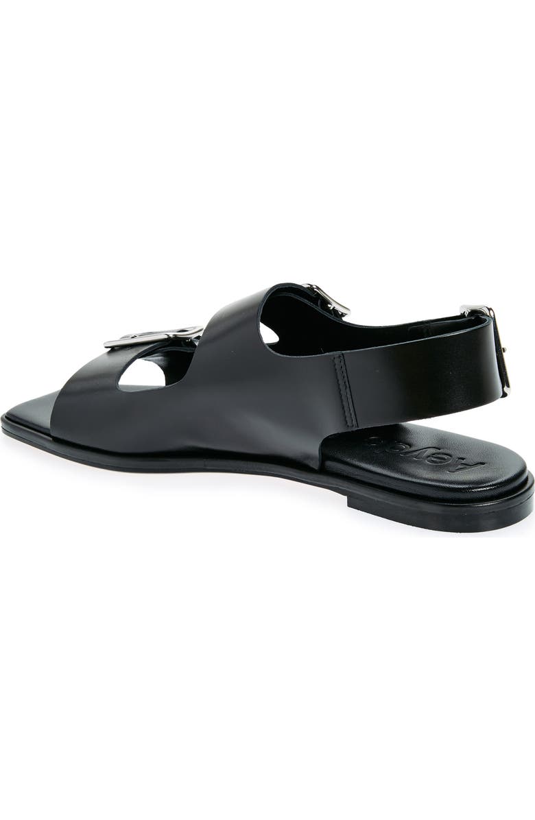 aeyde Tekla Slingback Sandal, Alternate, color, Black