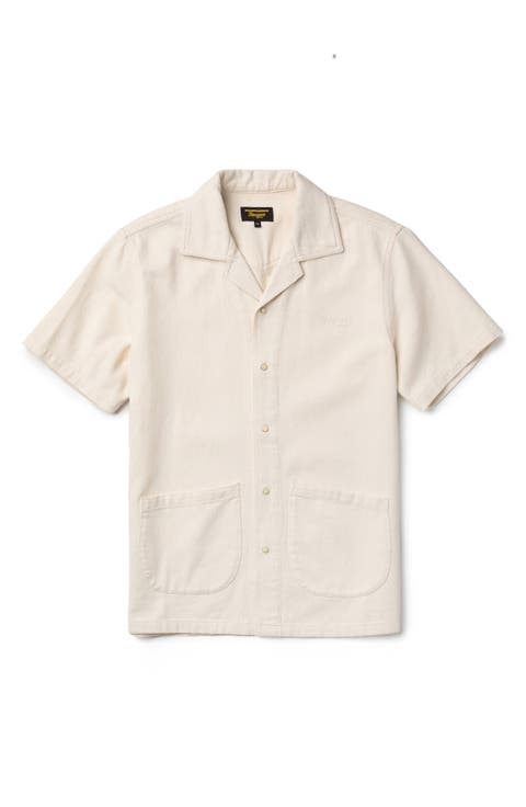 Southpaw Whippersnapper Cotton Twill Snap-Up Shirt