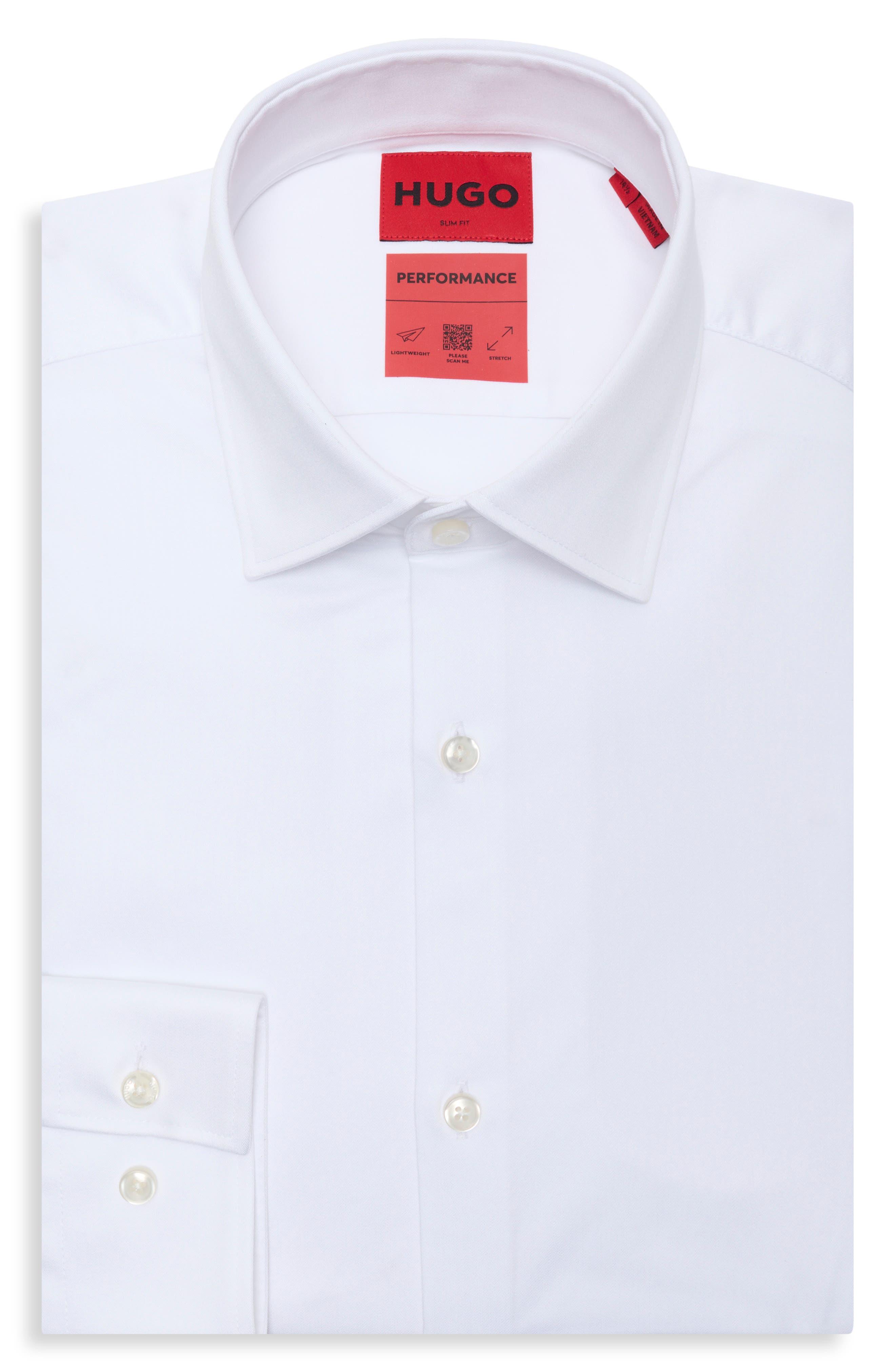 Kenno Trim Fit Performance Dress Shirt