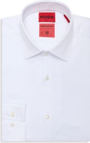 BOSS Kenno Trim Fit Performance Dress Shirt