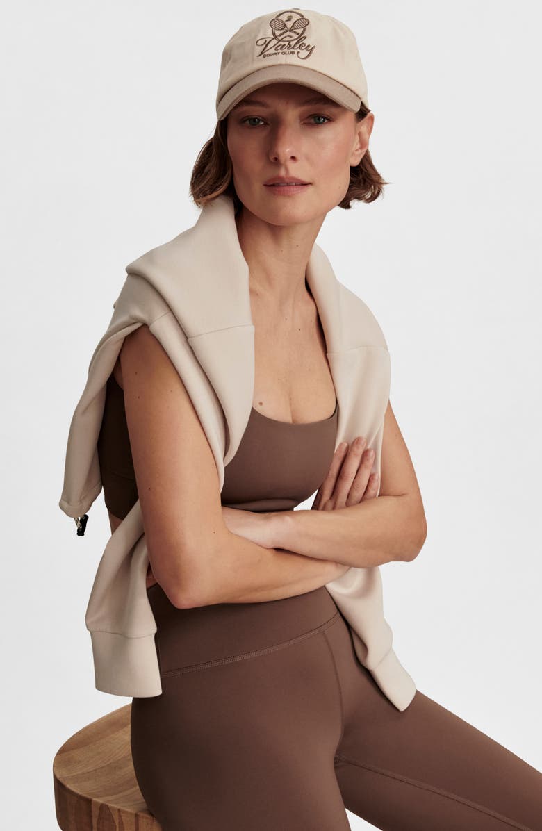 Varley Assure Cori Sports Bra, Alternate, color, Coffee Quartz