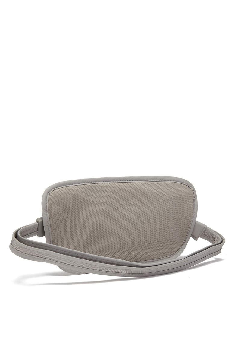 Coversafe X100 Anti-Theft RFID Blocking Waist Wallet, Alternate, color, Neutral Grey