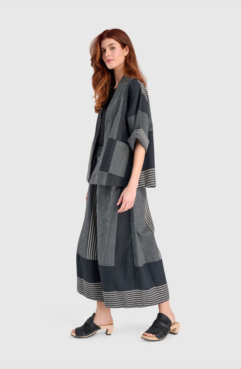 Alembika Constellation Jacket, Alternate, color, Slate Stripes