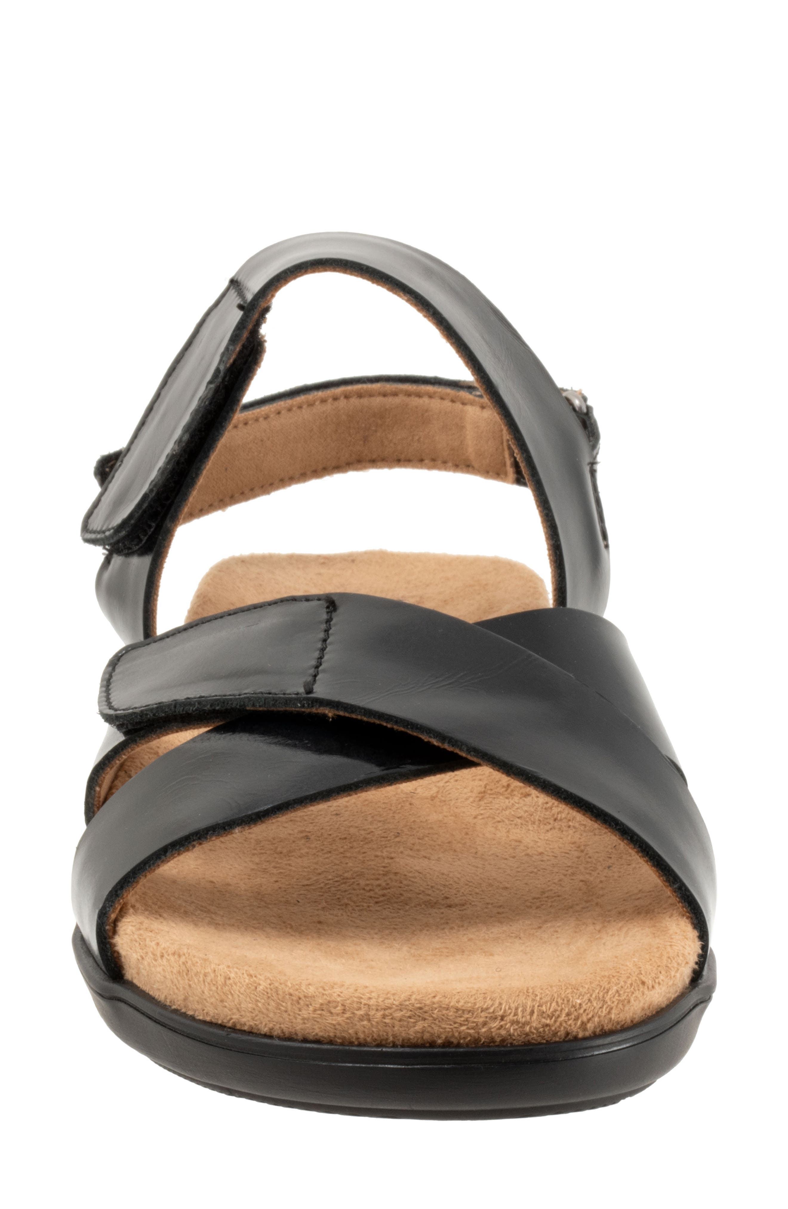 Trotters River Slingback Sandal, Alternate, color, Black