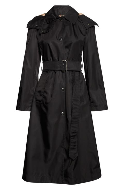 Tilley Trench Coat with Removable Hood