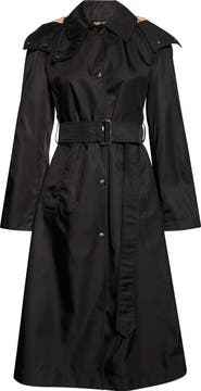 Burberry Tilley Trench Coat with Removable Hood