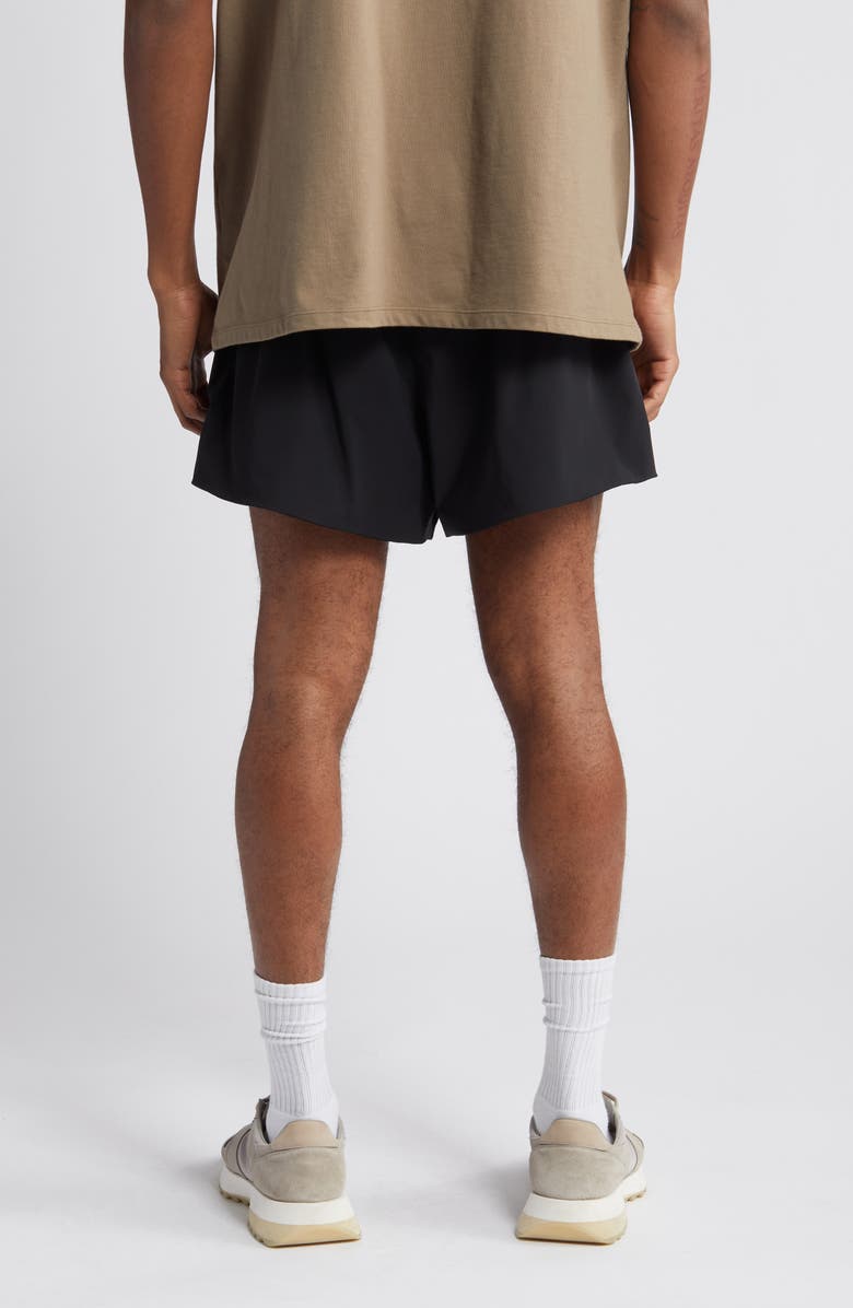 Fear of God Essentials Stretch Nylon Running Shorts, Alternate, color, 