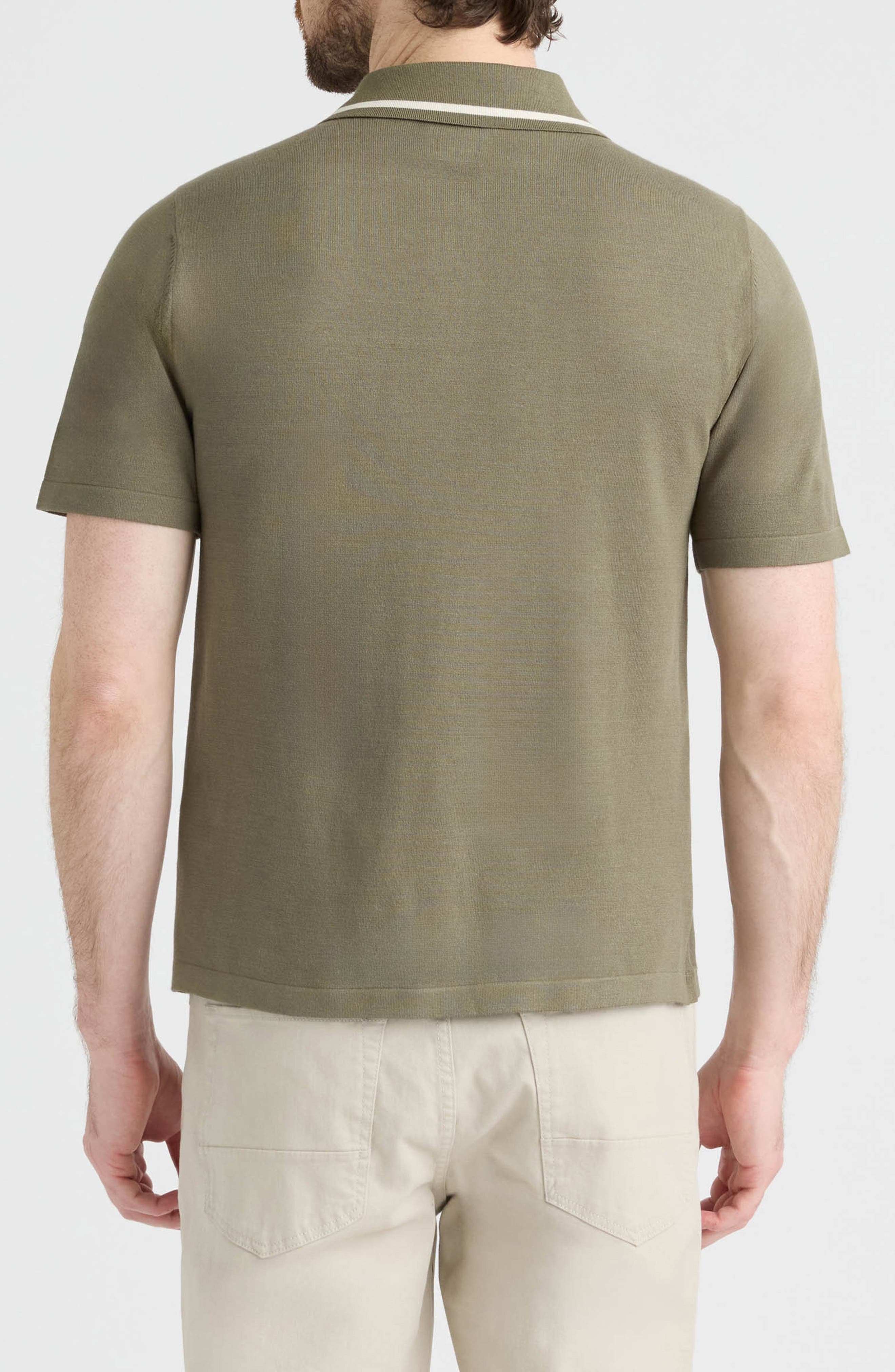 Alsen Half Zip Polo Sweater - image 4