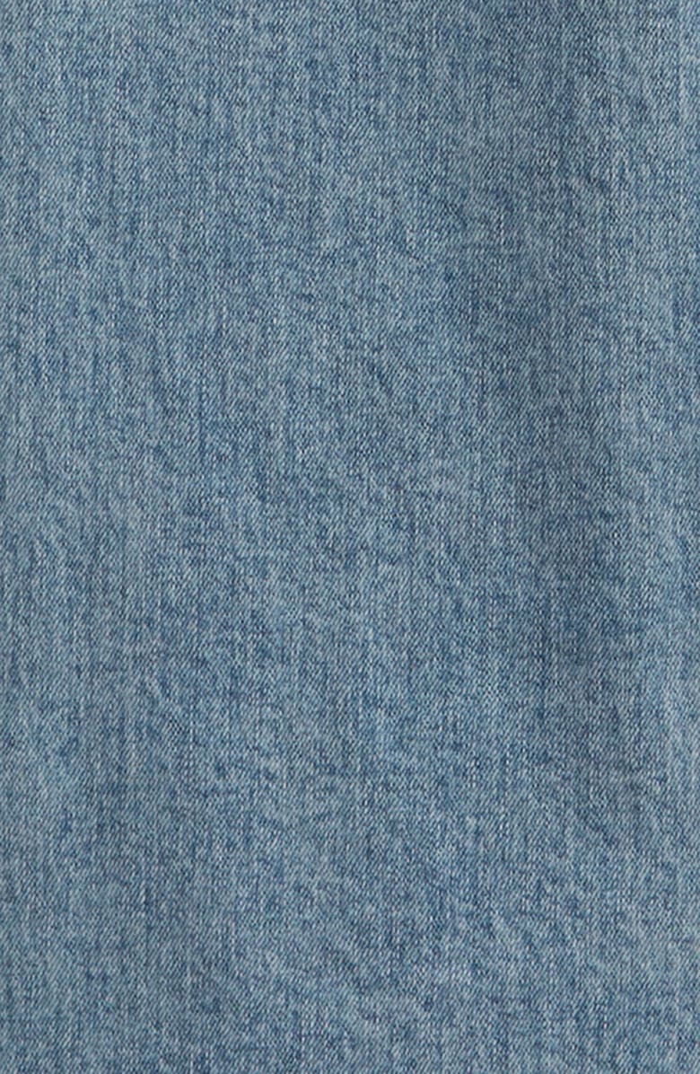 Treasure & Bond Kids' Stretch Denim Wide Leg Jeans, Alternate, color, Light Wash