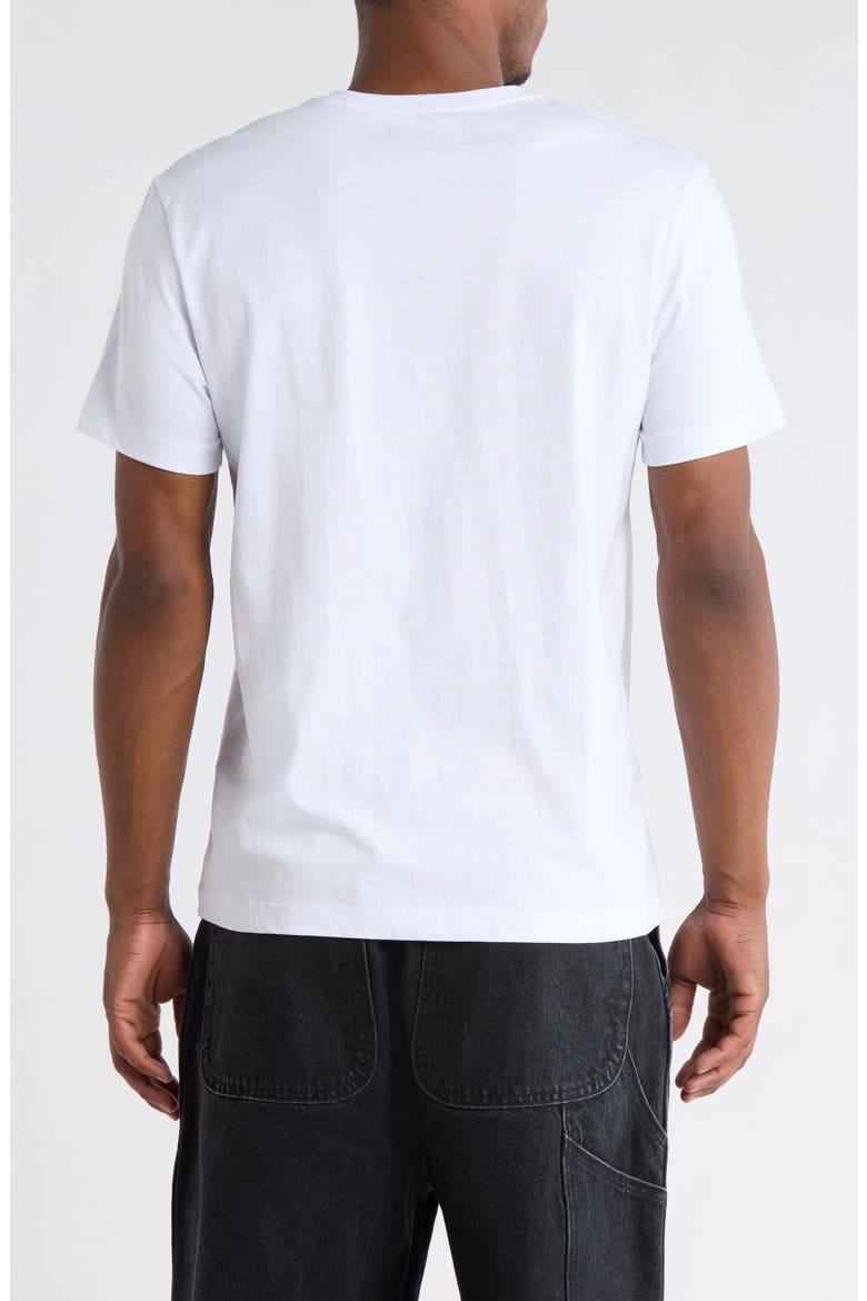 Clean Cotton Jersey Graphic T-Shirt, Alternate, color, WHITE