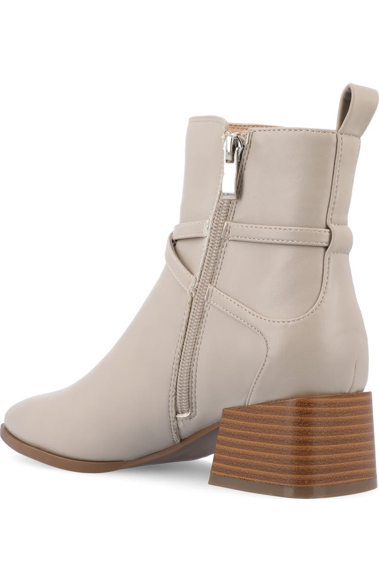 Journee Collection Estelle Bootie, Alternate, color, Grey