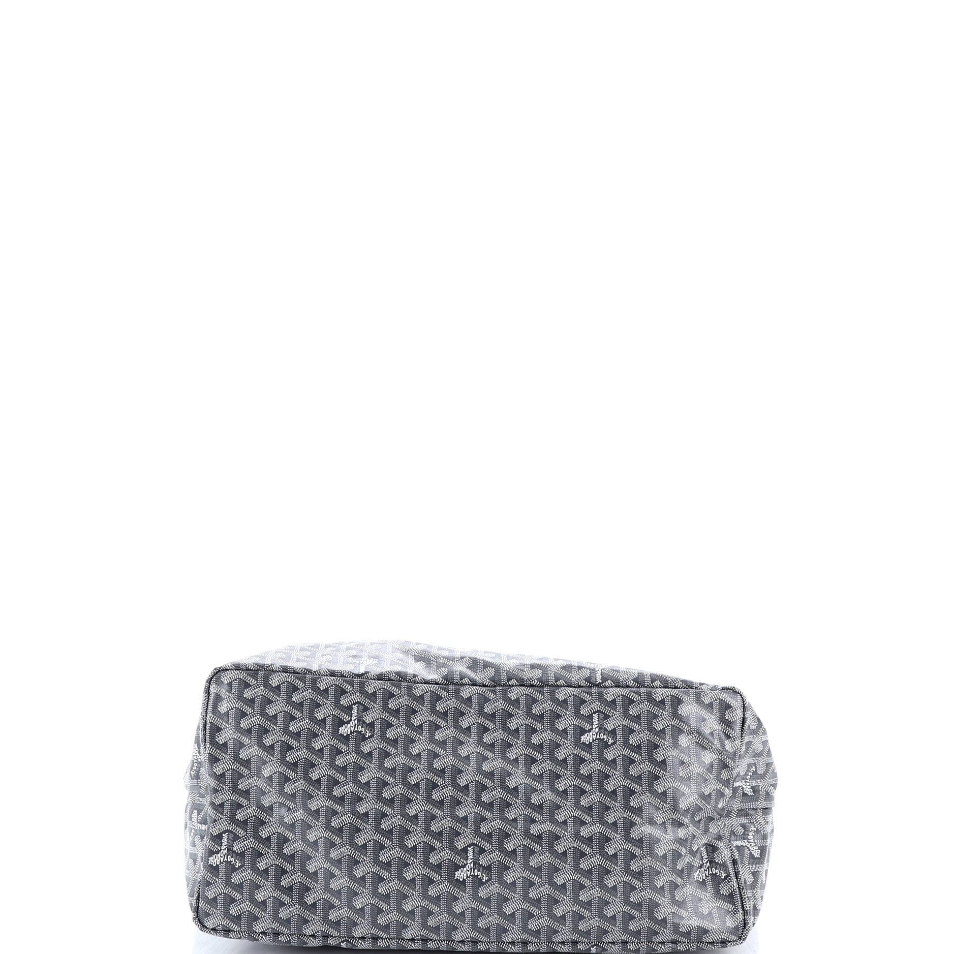 Pre-Owned Goyard Saint Louis Tote Coated Canvas GM, Alternate, color, Gray