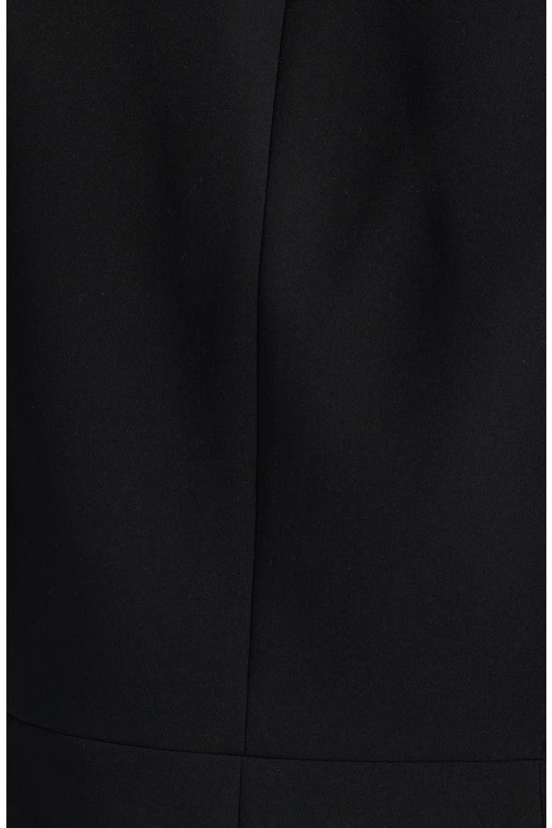 Azra Cinched One-Button Blazer, Alternate, color, BLACK