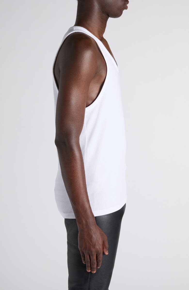 TOM FORD Soft Rib Tank, Alternate, color, Aw002 White