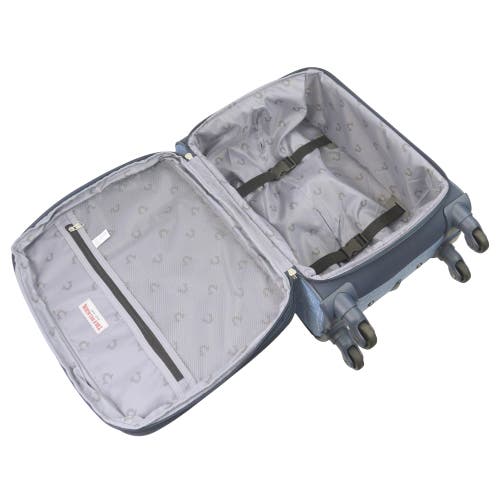 TRUE RELIGION TRUE RELIGION SOFT SIDED 3 PC SPINNER PATCH LUGGAGE SET