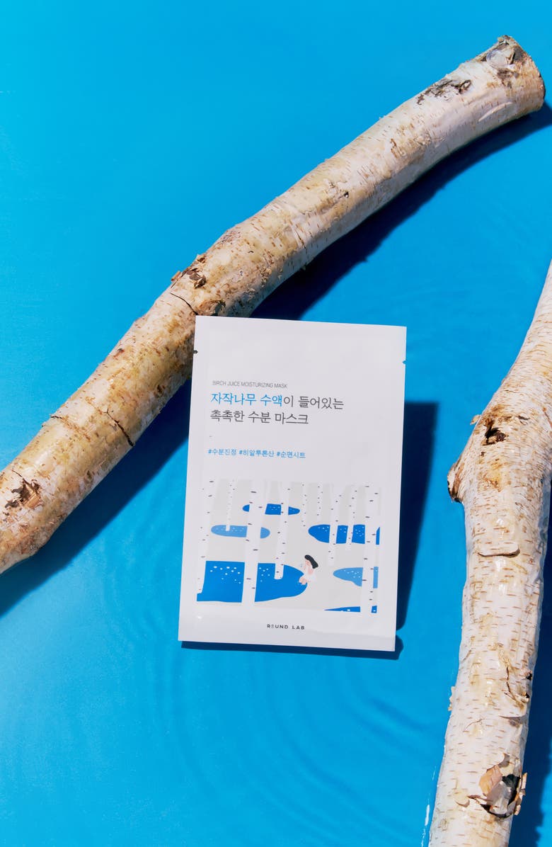 ROUND LAB Birch Juice Moisturizing Sheet Mask, Alternate, color, 