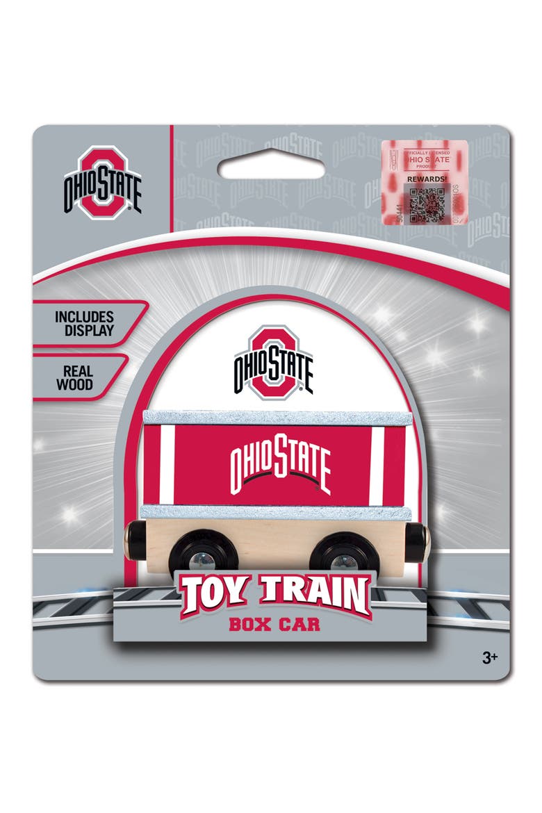 Ohio State Buckeyes Toy Train Box Car, Alternate, color, Multicolor