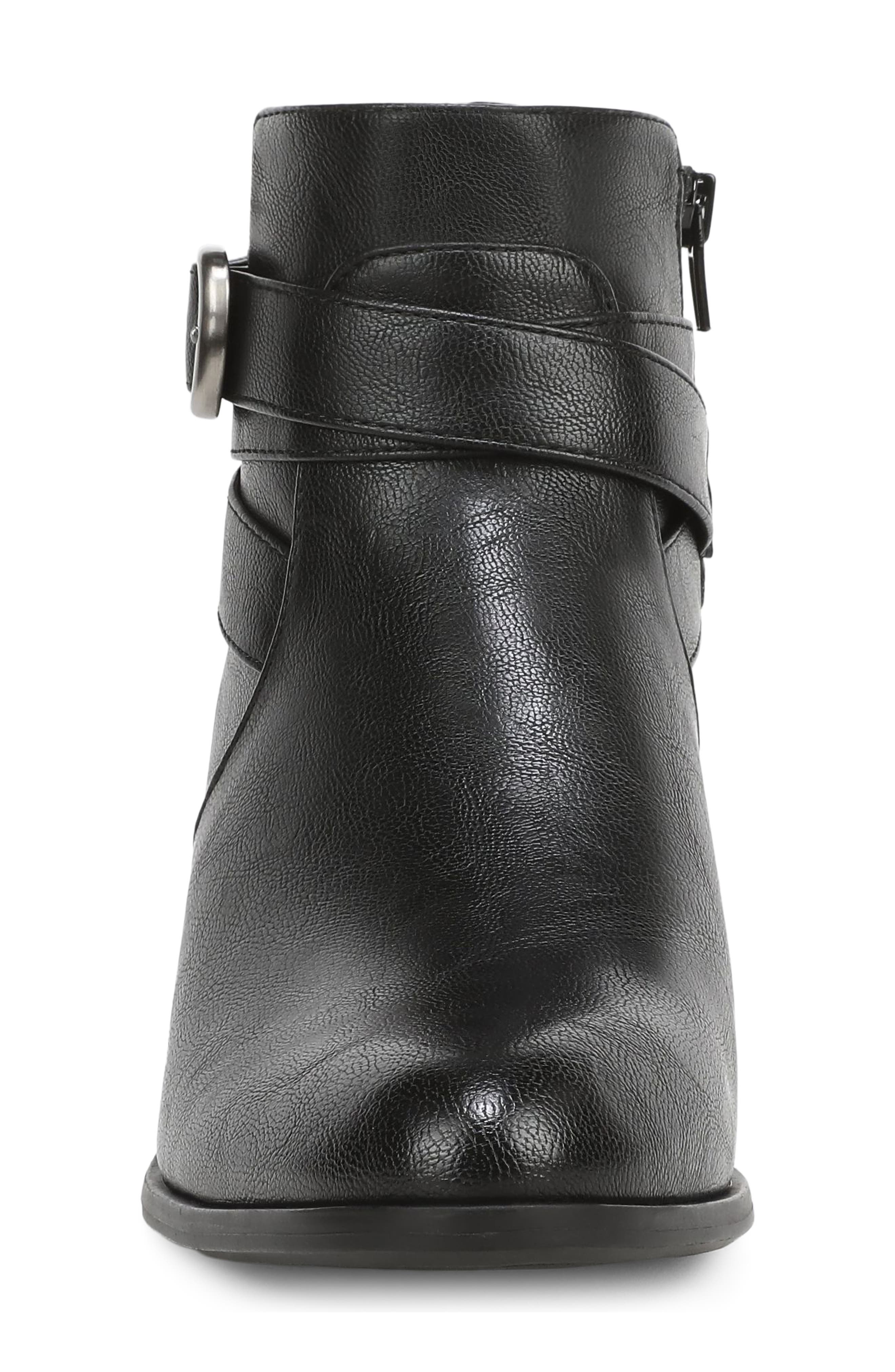 Collins Bootie, Alternate, color, BLACK FAUX LEATHER