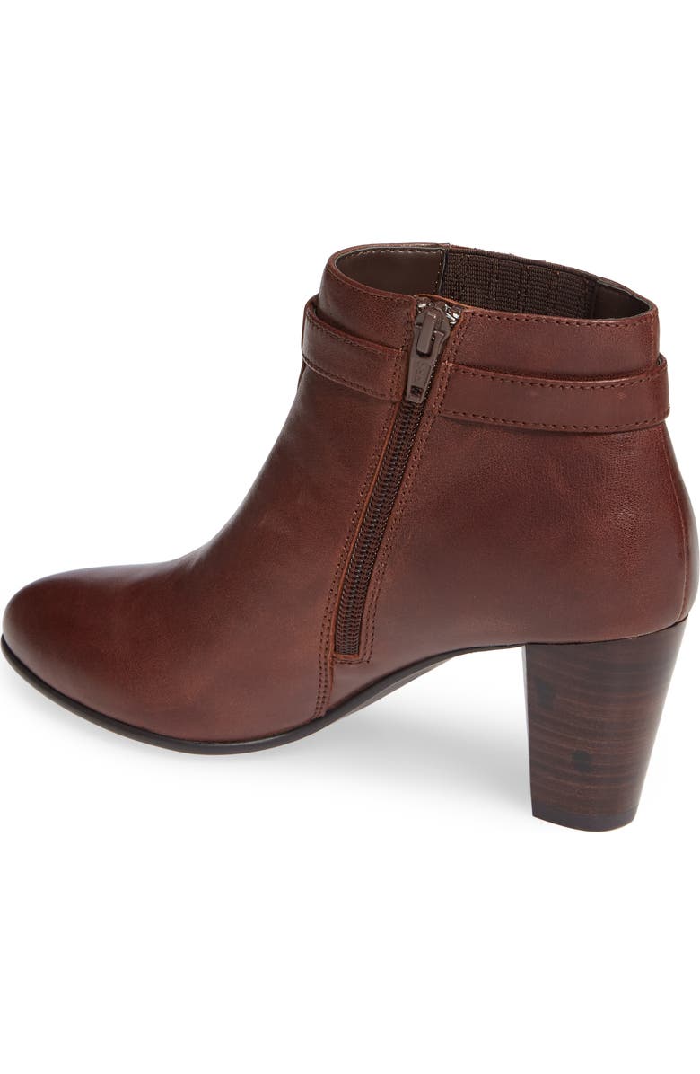 David Tate Opal Bootie, Alternate, color, Luggage Leather