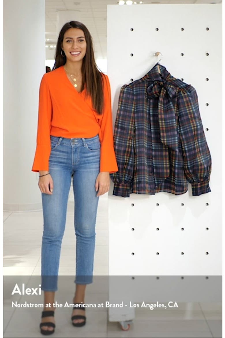x Atlantic-Pacific Bow Collar Blouse (Nordstrom Exclusive) video