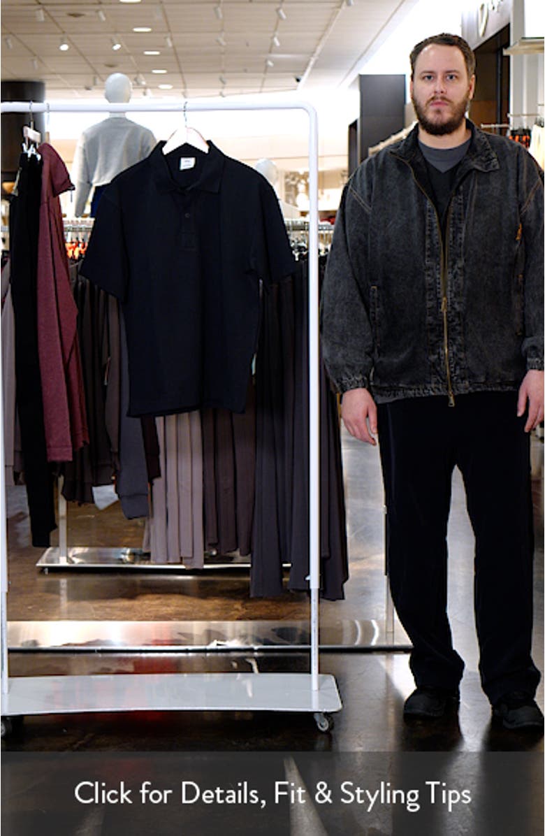 Relaxed Fit Cotton Blend Polo, sales video thumbnail