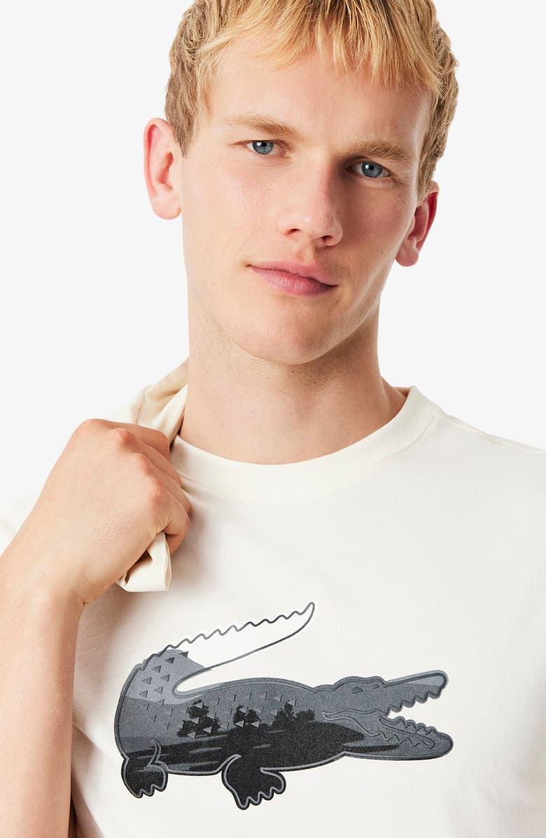 Lacoste Logo Graphic T-Shirt, Alternate, color, Lapland