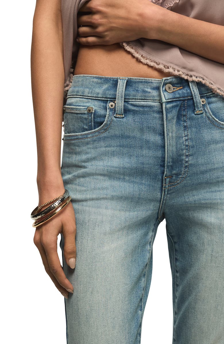 Lucky Brand Stevie High Waist Flare Jeans, Alternate, color, Here We Go Indigo Wash