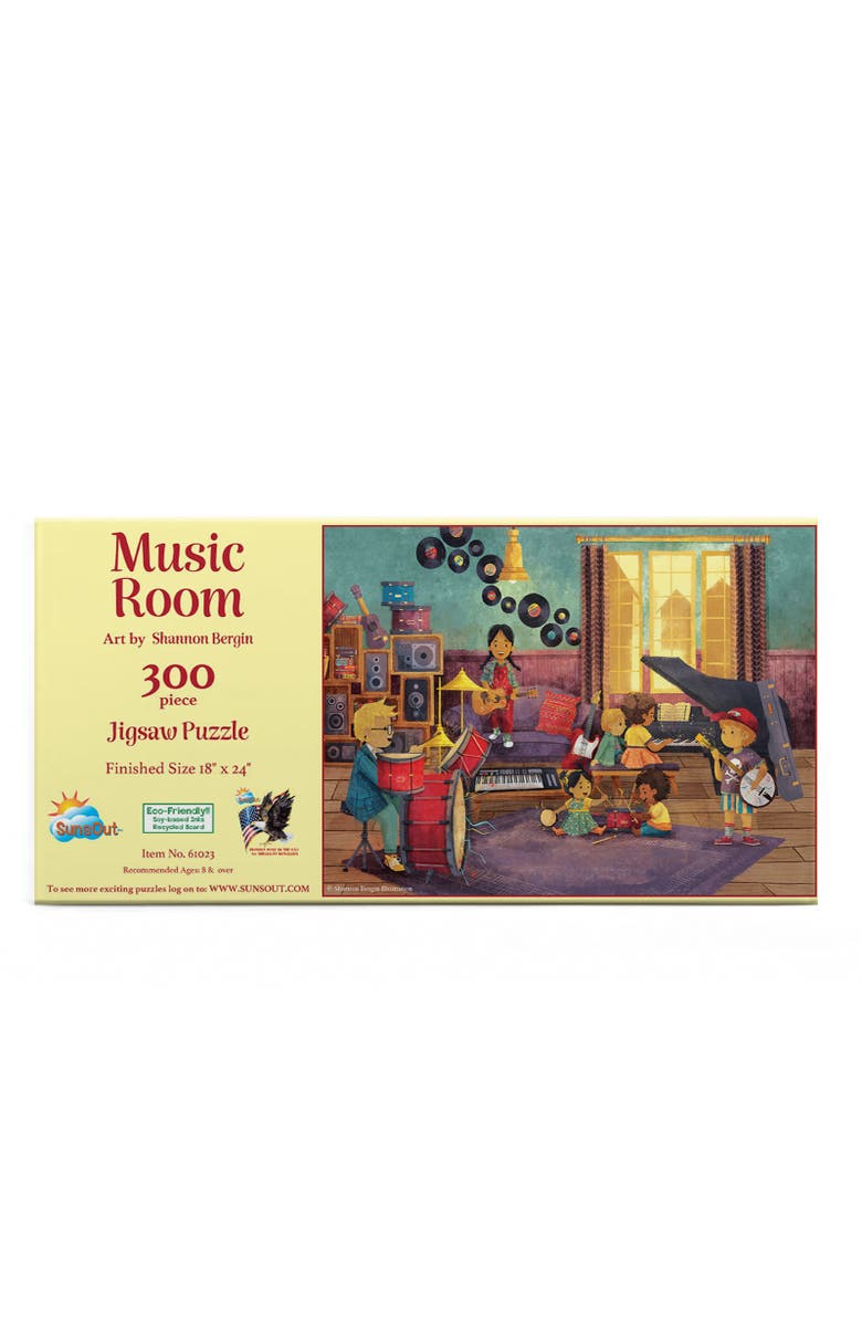 Sunsout Music Room 300 piece Jigsaw Puzzle for Adults, Alternate, color, Multicolor
