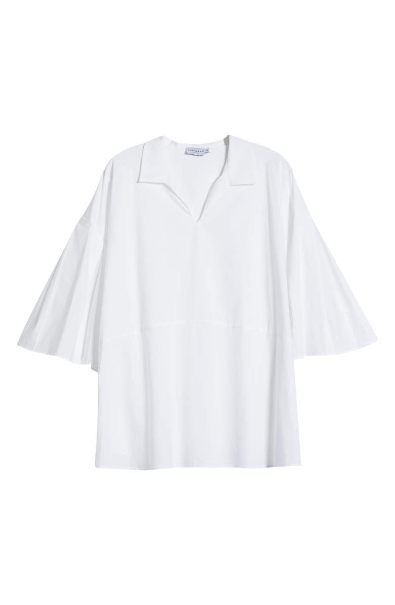 HARSHMAN Maureen Cotton Poplin Tunic Shirt, Alternate, color, 