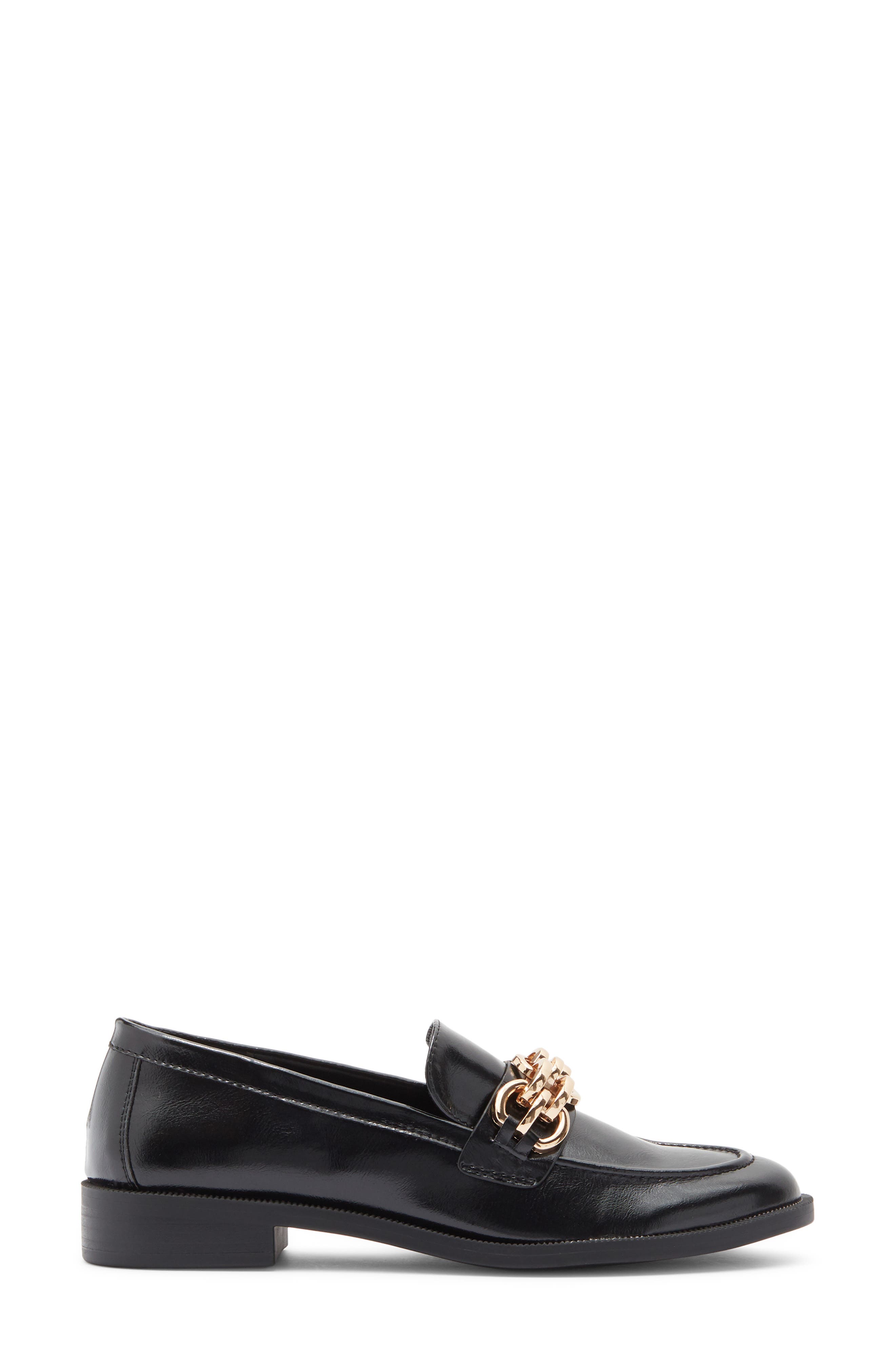 Billini Wester Loafer, Alternate, color, Black Shine