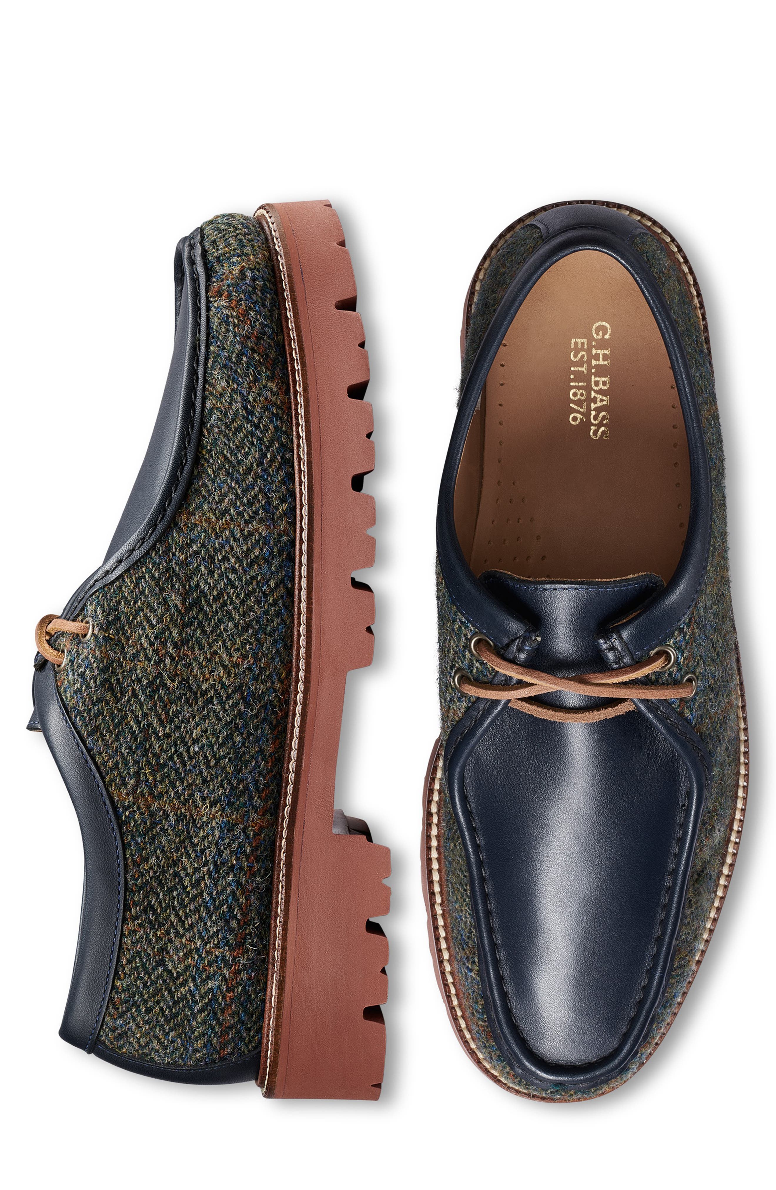 G.H. Bass & Co Men\'s Baltimore Leather Chukka - 13 G.H. Bass Atwater Wx B 713288-BRTN Mens Brown Mid Top Lace  main image 2
