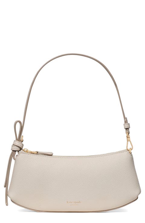 loop pebble leather shoulder bag