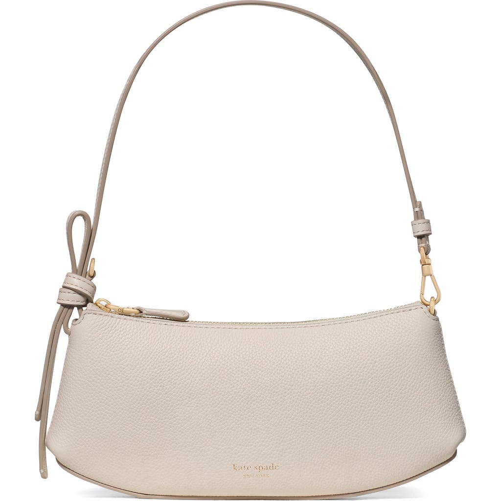 Kate Spade New York Loop Pebble Leather Shoulder Bag In Brown