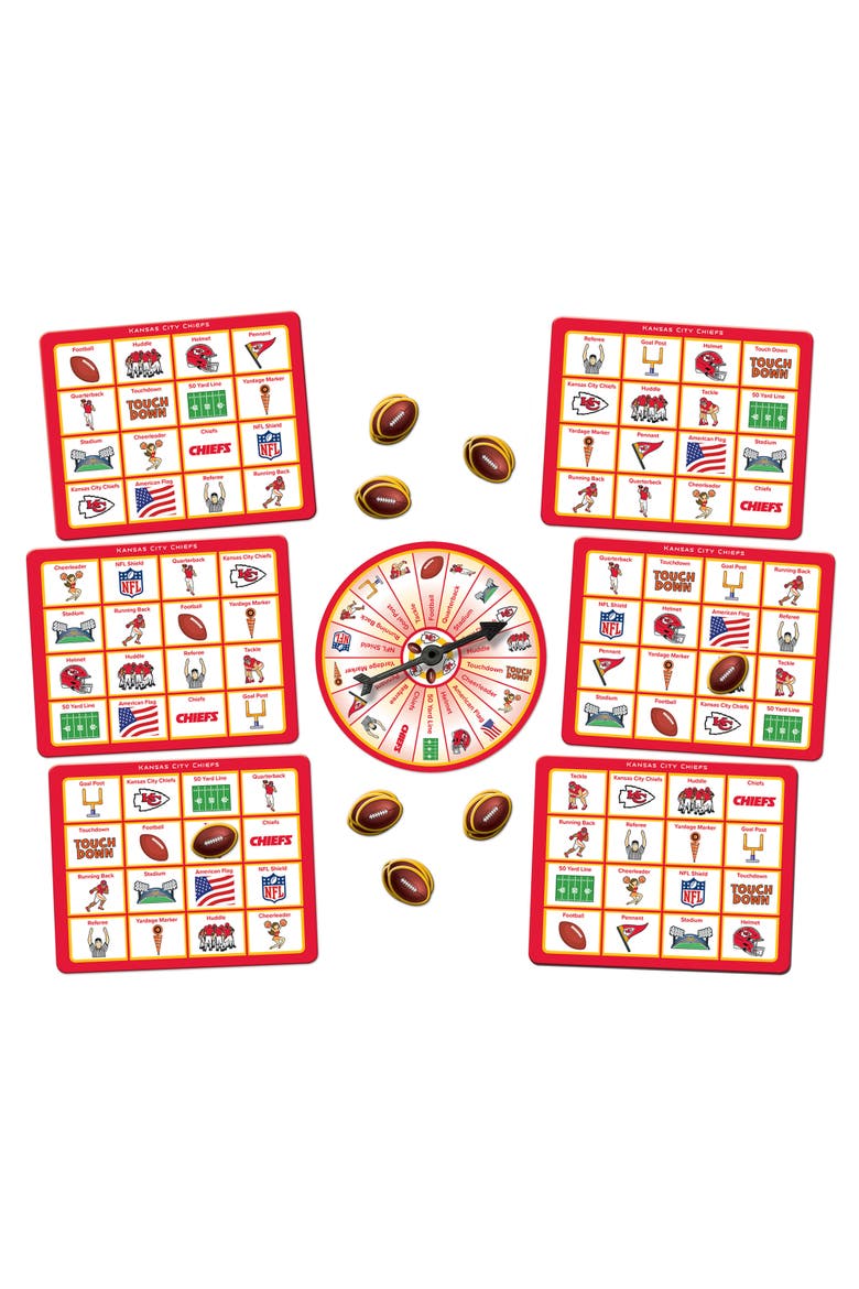 Kansas City Chiefs NFL Bingo Game, Alternate, color, Multicolor