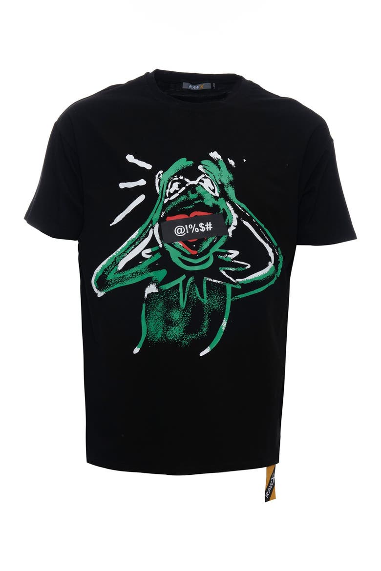 XRAY Kermit The Frog Bleep Relaxed Fit Graphic T-Shirt (Men