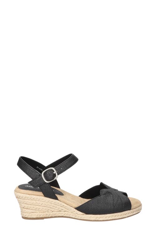 EASY STREET EASY STREET MIRAMAR ANKLE STRAP WEDGE SANDAL