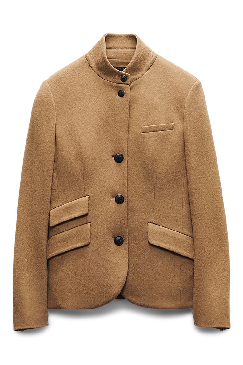 Slade Wool Blazer, Alternate, color, CAMEL