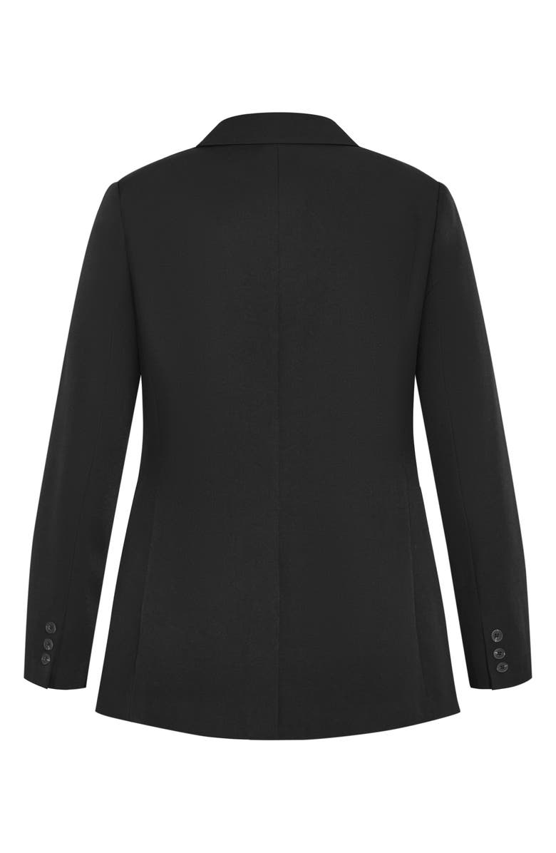 City Chic Yazmin Stretch Blazer, Alternate, color,