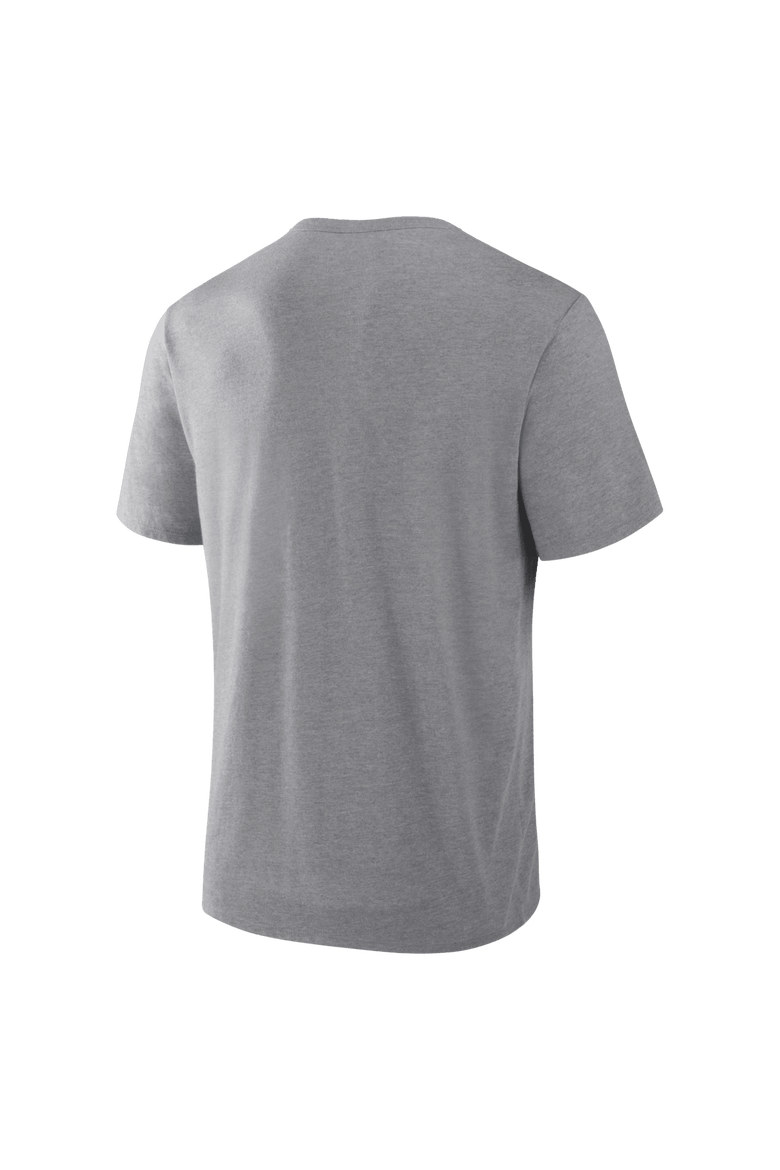 Men's Fanatics Heather Gray Minnesota Wild Elevated Tri-Blend T-Shirt, Alternate, color, Heather Gray