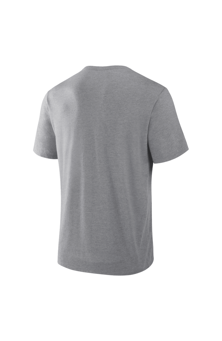 FANATICS Men's Fanatics Heather Gray Miami Dolphins Vintage Heritage Tribute Tri-Blend T-Shirt, Alternate, color, Heather Gray