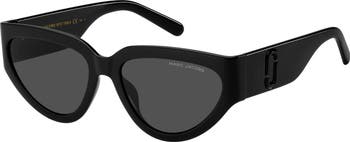 57mm Cat Eye Sunglasses