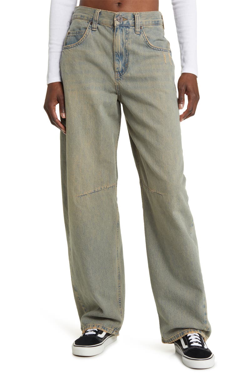 BDG Urban Outfitters Logan Dirty Wash Baggy Jeans, Main, color,