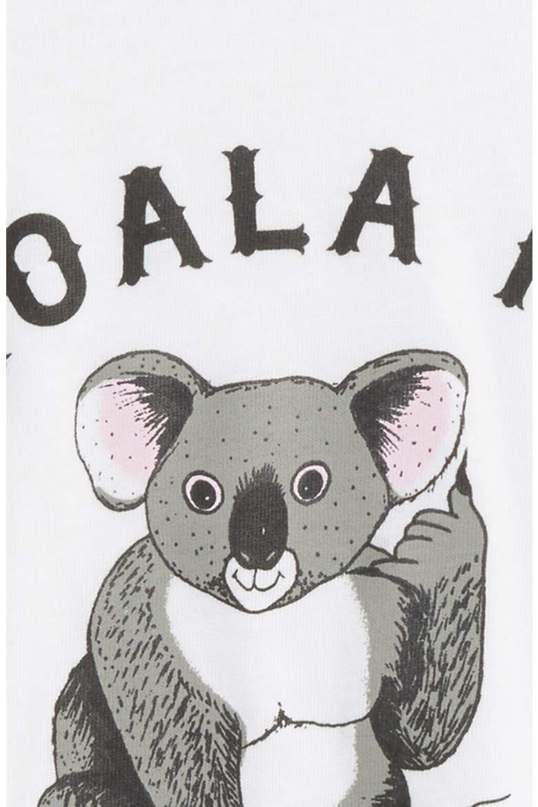 Koala Me Back Tee, Alternate, color, WHITE